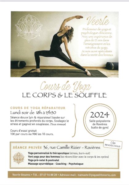 COURS DE YOGA
