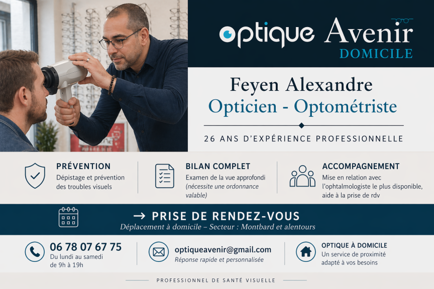 OPTICIEN OPTOMETRISTE